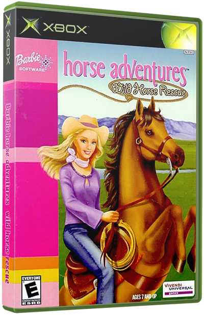 Barbie Horse Adventures - Wild Horse Rescue (USA)3D boxes